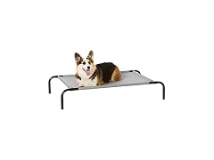 Amazon Basics Cooling Breathable Elevated Dog, grey