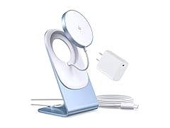 Magnetic Wireless Charger for iPhone - Blue