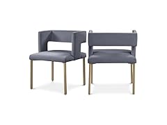 2Pk Caleb Velvet Dining Chair