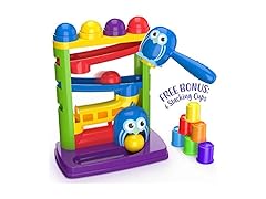 Penguin Ball Bash Toy w/ Stacking Cups