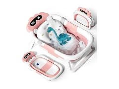 AVIDOR Collapsible Baby Bathtub