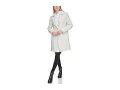 KARL LAGERFELD Womens (L) One Button Blazer White