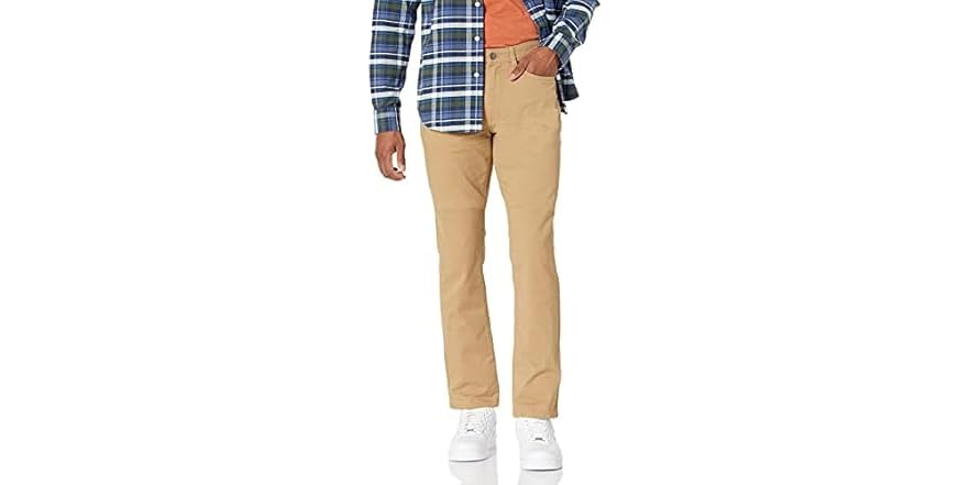 AE Mens Slim-Fit 5-Pocket Twill Pants