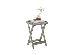 Furinno Classic Tray Table with Removable Tray