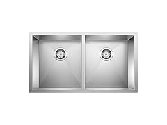 BLANCO 516211 Kitchen, 29" L X 18" W X 10" D, Stainless