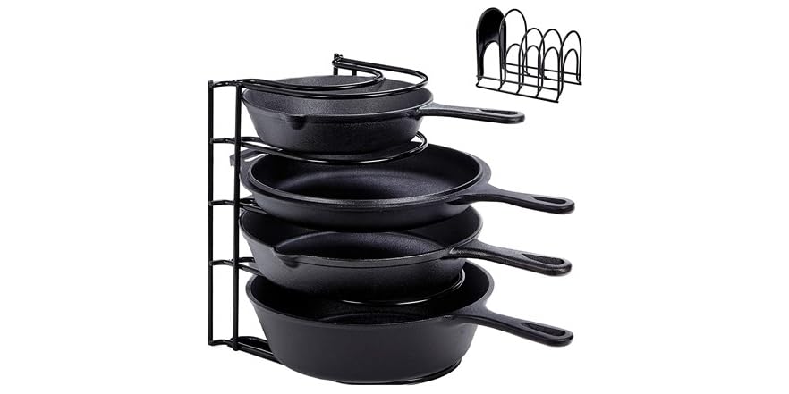 Heavy Duty Pan Organizer, 5 Tier Rack