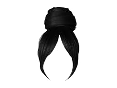 Hair u wear Hairdo Trendy Fringe and Bun Hairpiece