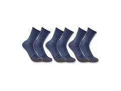 Carhartt Women (M) Force Midweight Logo Sock Pack