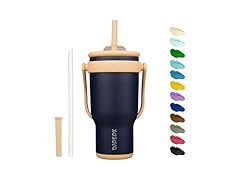 BJPKPK 30 OZ Insulated Travel Tumbler Navy Blue