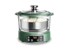 COOK WITH COLOR Glass Mini Low Carb Rice Cooker 