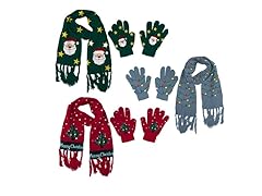 LED Light-Up Winter Scarf & Gloves