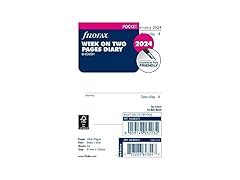 Filofax Calendar Diary Refill, Pocket Si