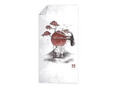Friends in Japan Beach Towel