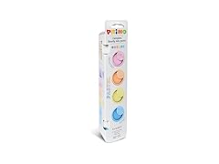 PRiMO Premium Tempera Paint Pot Set, 6-Color Pastel