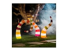 FUNBOY Giant Inflatable Light-Up Yard Snake