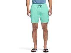 Izod Men (XL) Swim Trunks Comfort Liner Swimsuit