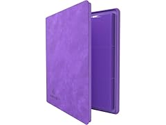 Gamegenic Zip-Up Album 24-Pocket, Purple