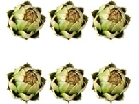 6 Pack Large Artificial Artichokes