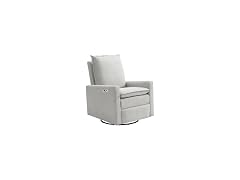 Upholstered Glider Recliner Sand