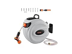 VEVOR Retractable Hose Reel, 65 ft