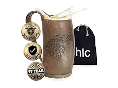 HLC Horn mug beer mug for men
