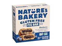 6PK Nature’s Bakery Gluten Free Fig Bars, Blueberry