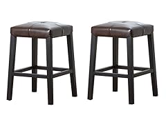Set of 2: 24" Counter Stool (2-Colors)