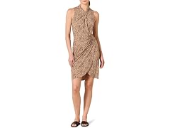 Amazon Essentials Women's Faux Wrap Dress