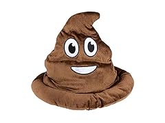 Rhode Island Novelty Emoji Poop Hats, 2pk