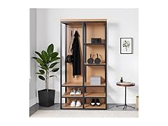 Lloyd Industrial Hall Tree with Storage 