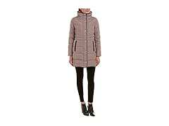 Cole Haan Down Coat w/Bib Cashew M