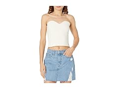 The Drop Collette Strapless Cropped