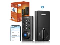 Philips DDL242X-1HW-MB WiFi Keypad Deadbolt Matt Black