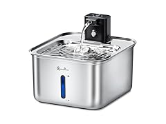 DownyPaws Stainless Steel Water Fountain