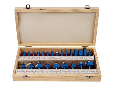 Stalwart Multi-purpose 24-piece Router Bit Set