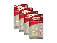 Command Metallic Hooks, Brass, 16 Count