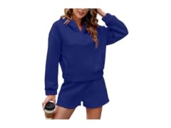 FKEEP Women's (M) Womens 2 Piece Sweatsuit O Zbark
