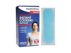 HealthWise Cool Gel Patches 12 Count