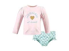 Hudson Baby Unisex Swim Rashguard Set