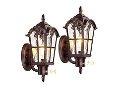 BesLowe Large Motion Sensor Outdoor Wall Light