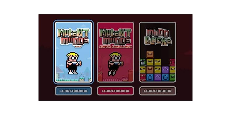 Jeu Switch Mutant Mudds Collection US Neuf Scellé - 3 Jeux En 1 Plateforme Action Puzzle
