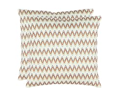 Amelia 18x18 Yellow/Green - S/2