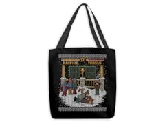 Daddy's Gonna Kill Ralphie Large Tote Bag