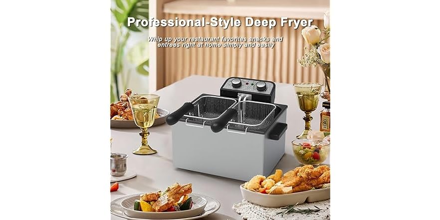 Vexon Electric Deep Fryer – Fast & Easy Frying at Home - Image 4