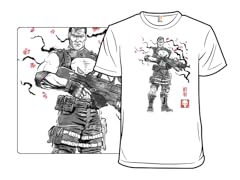 Skull Vigilante Sumi-E