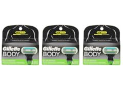 Gillette 12ct Body Refill Blade Cartridges