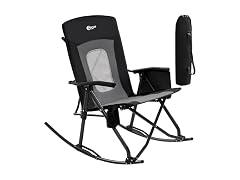 Portal Grey/Black Rocking Camping Chair