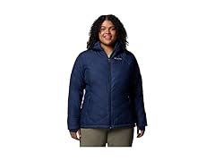 Columbia Womens Heavenly Hooded Puffer Navy (XS)