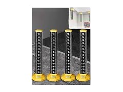 Generic CON-57 4Pcs Ceiling and Floor Tile Ruler