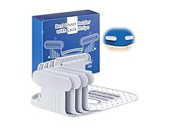 Bed Sheet Holder with Lock Strips